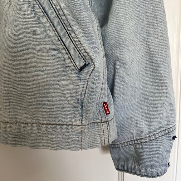Levi’s Full Zip Mechanic Denim Jacket | Size Small - Picture 8 of 9